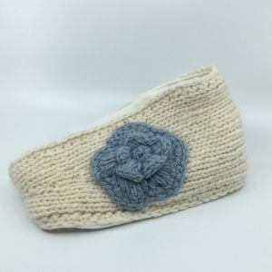 Headband 100% Wool with Fleece Lining Handmade